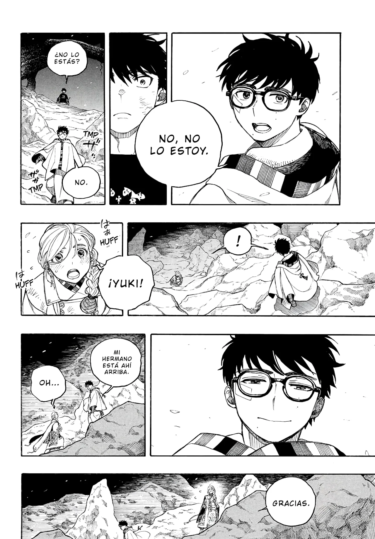 Ao no Exorcist capítulo 158, página 17