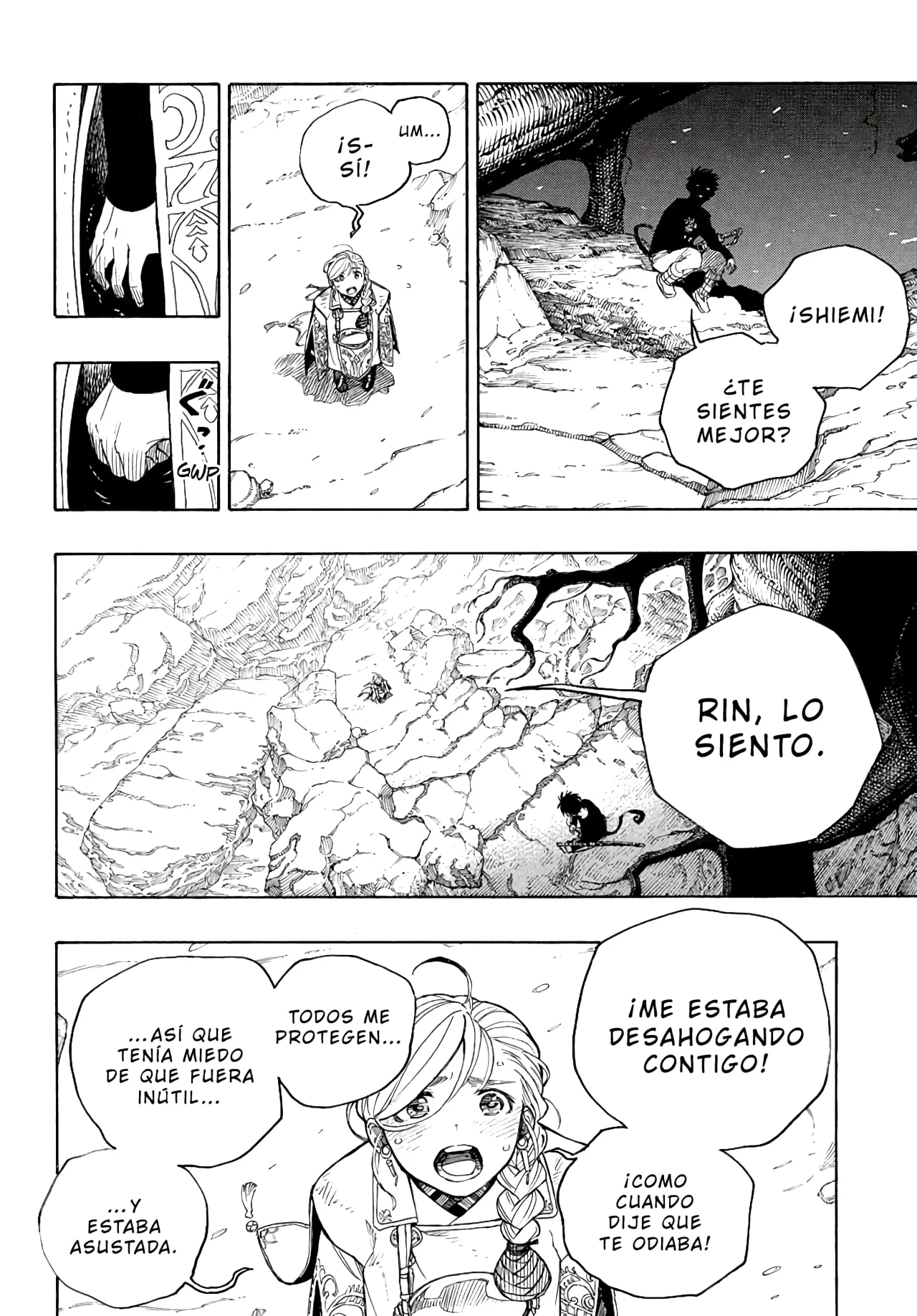 Ao no Exorcist capítulo 158, página 19