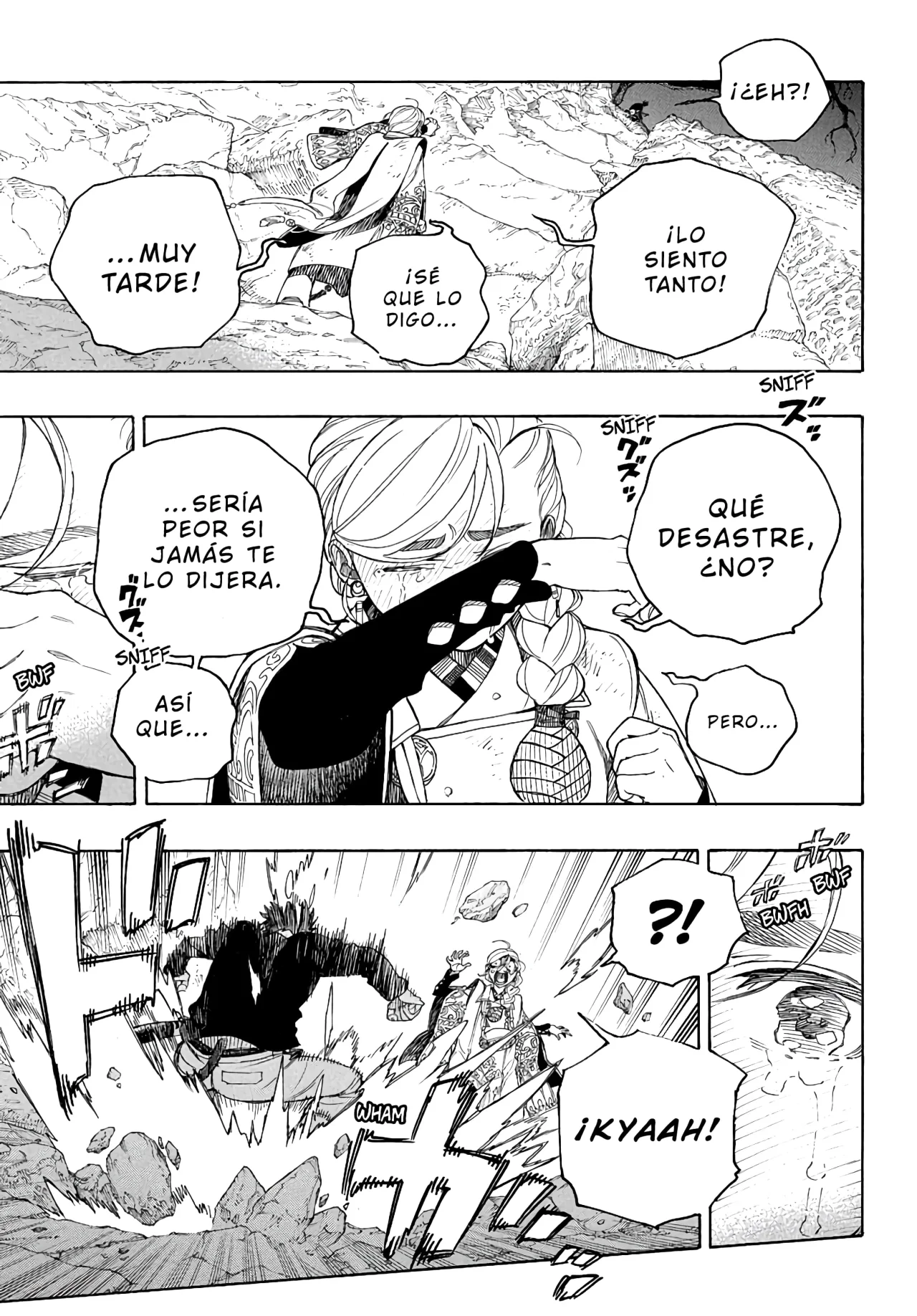 Ao no Exorcist capítulo 158, página 22