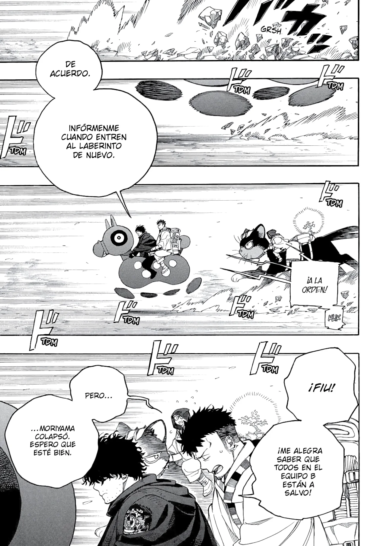 Ao no Exorcist capítulo 159, página 4