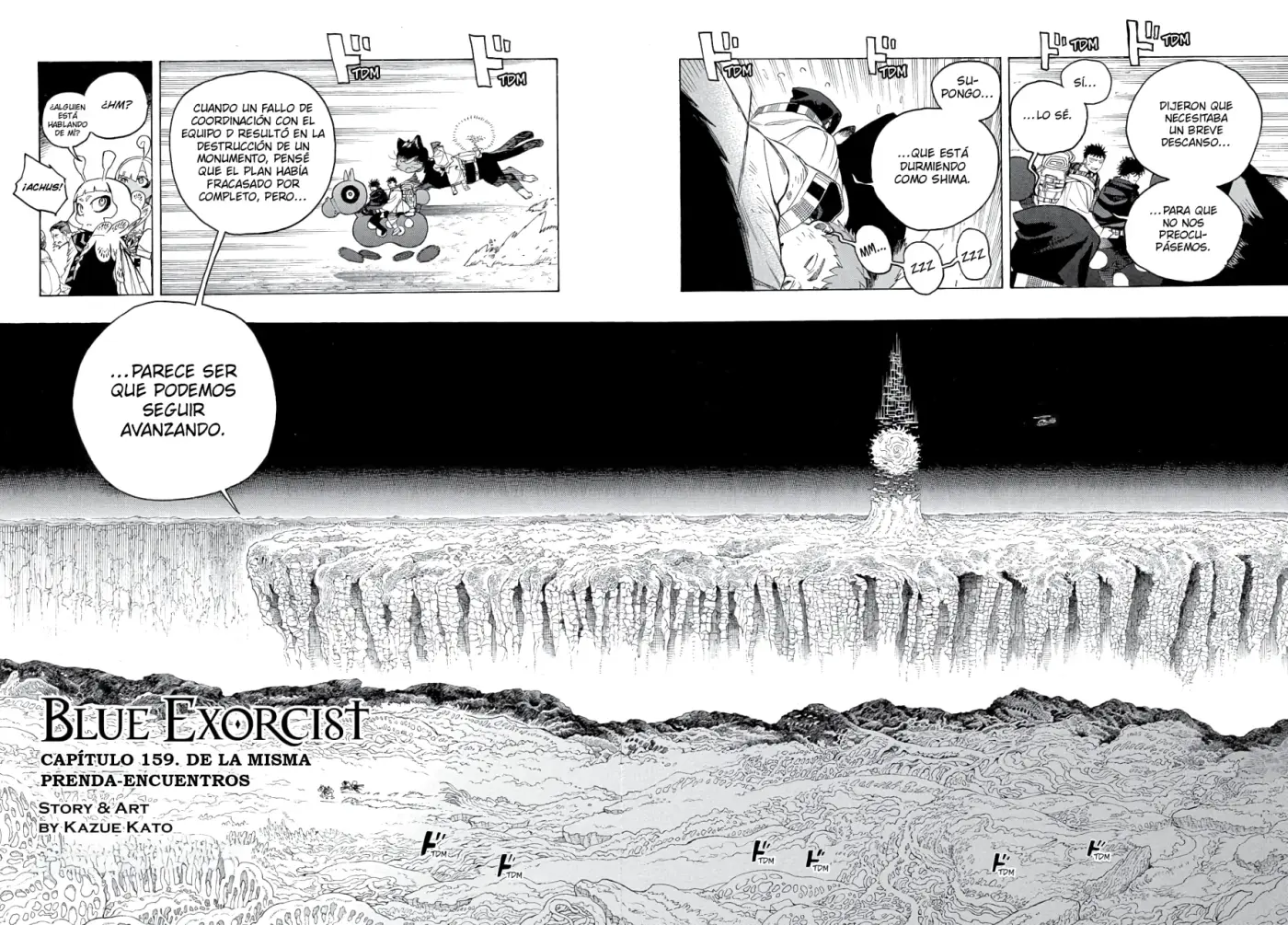 Ao no Exorcist capítulo 159, página 5