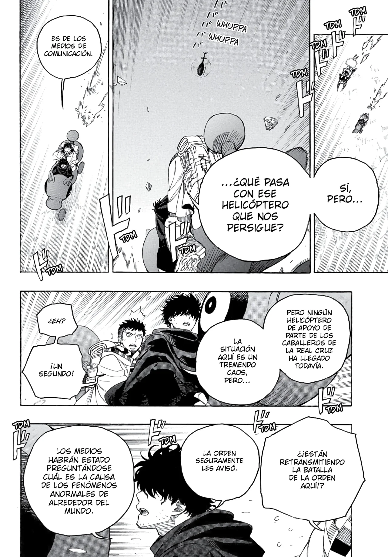 Ao no Exorcist capítulo 159, página 6