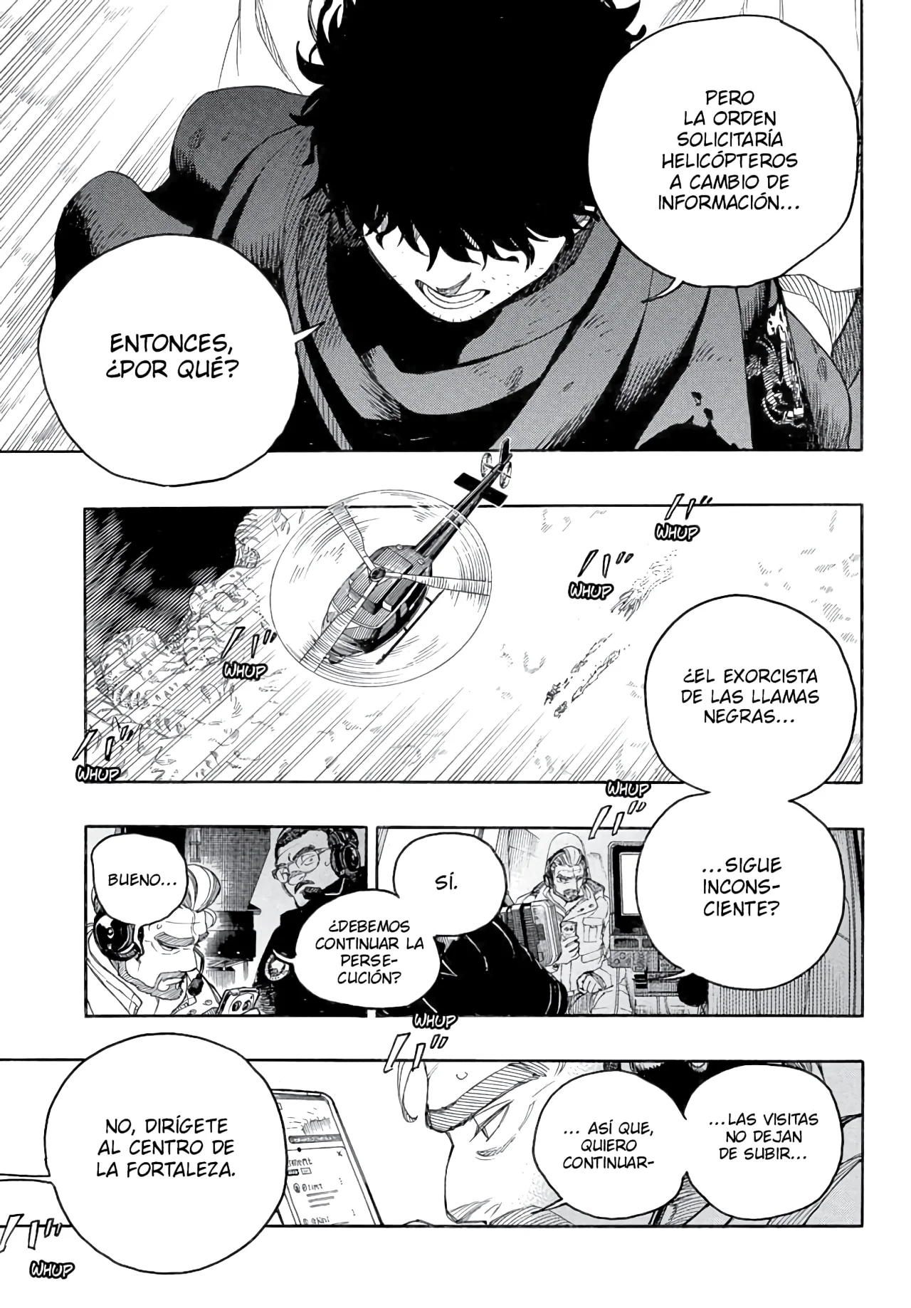 Ao no Exorcist capítulo 159, página 7