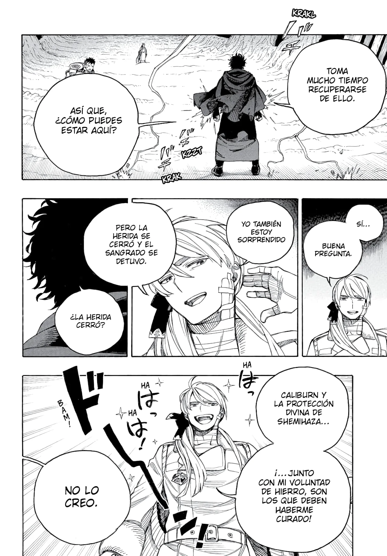 Ao no Exorcist capítulo 159, página 22