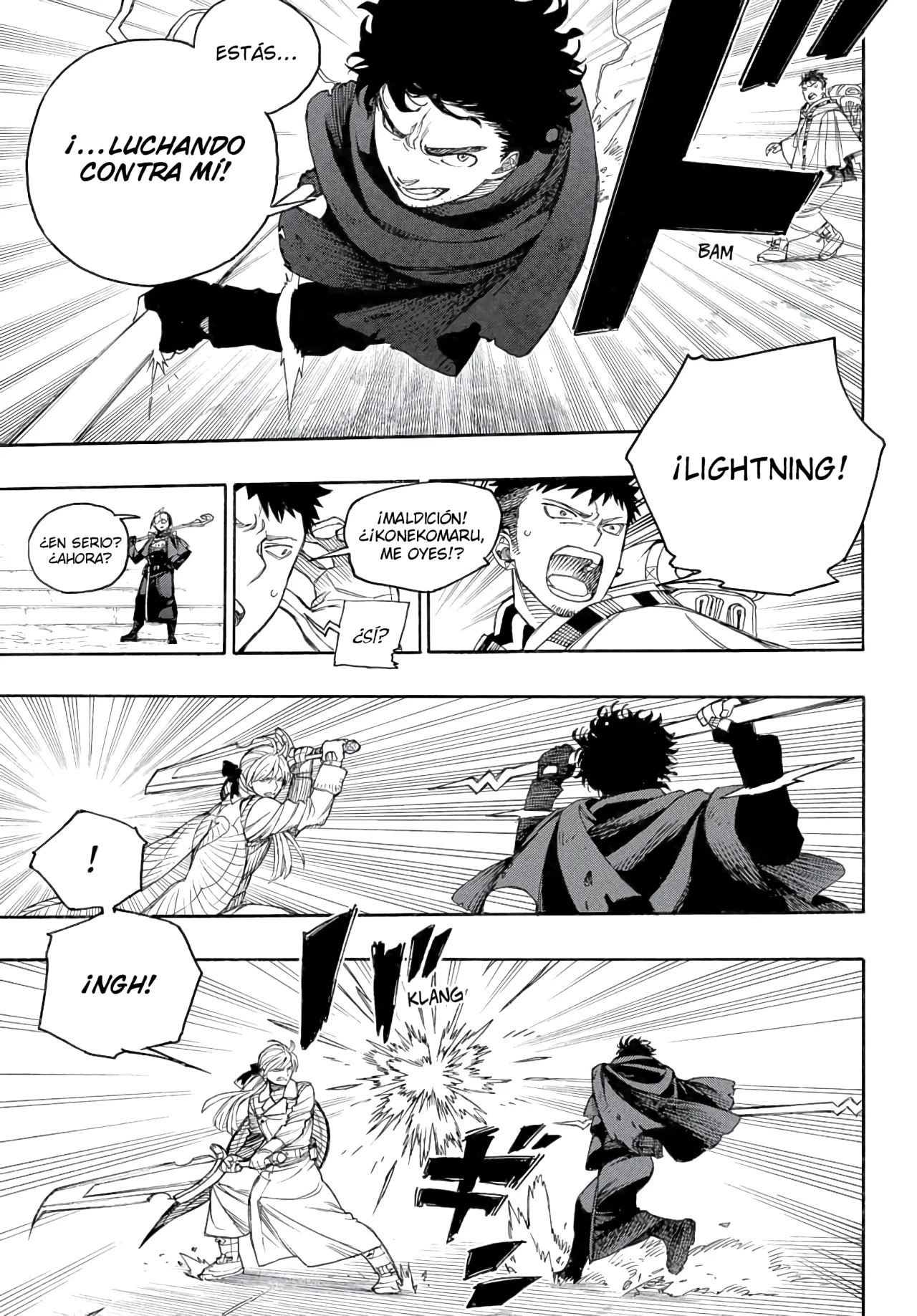 Ao no Exorcist capítulo 159, página 27