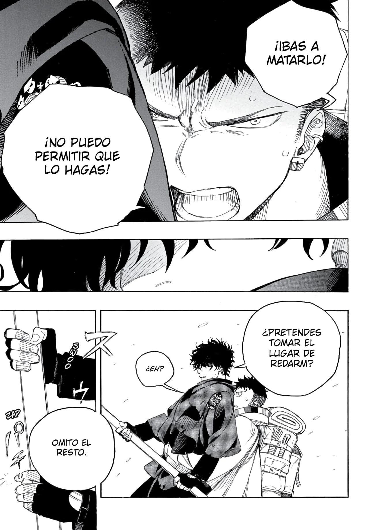 Ao no Exorcist capítulo 159, página 35