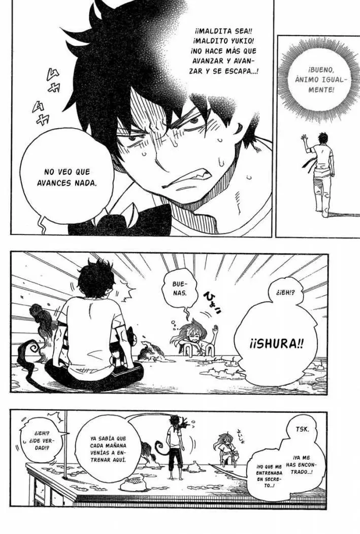 Ao no Exorcist capítulo 16, página 3