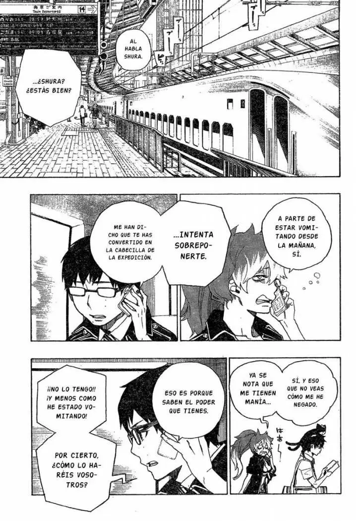 Ao no Exorcist capítulo 16, página 6