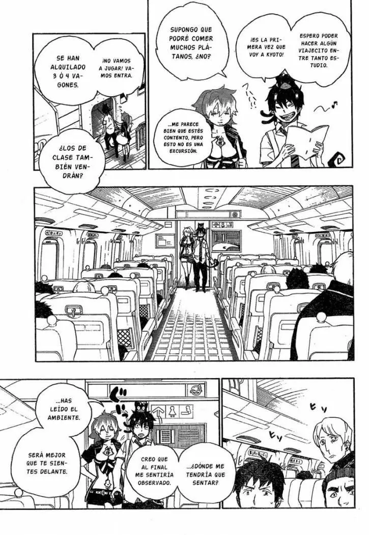 Ao no Exorcist capítulo 16, página 8