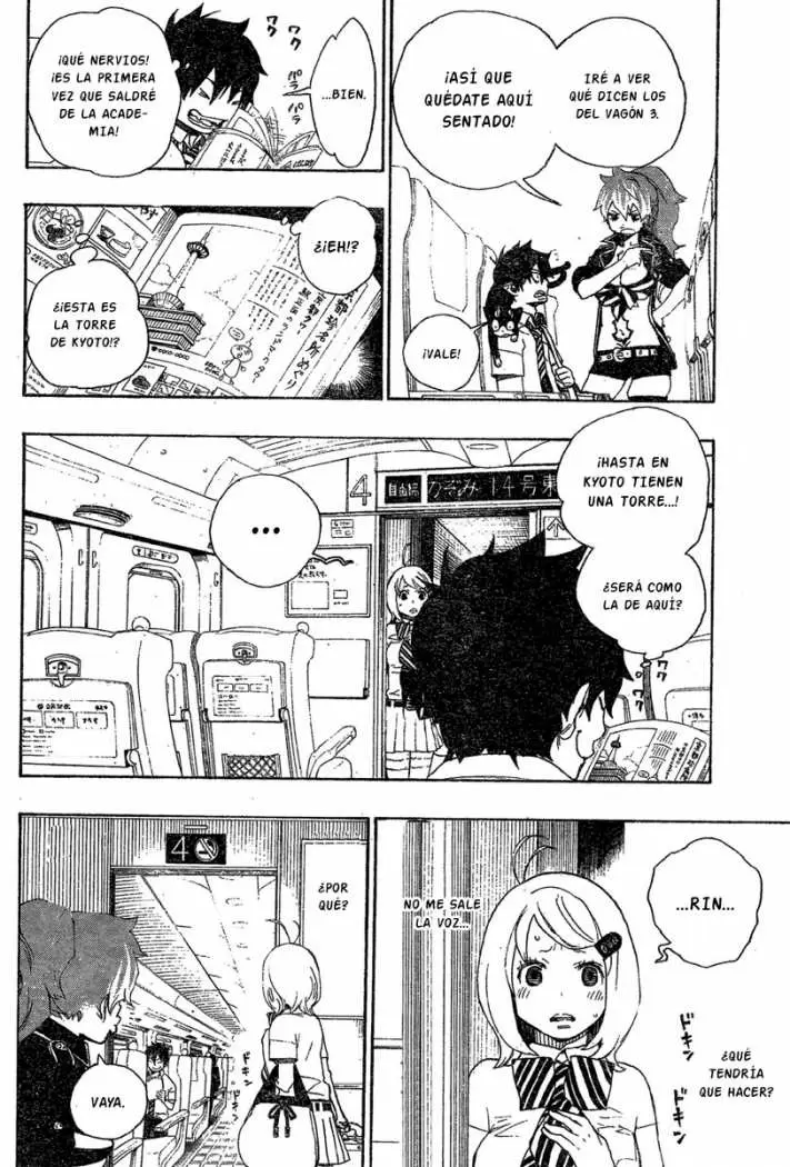 Ao no Exorcist capítulo 16, página 9