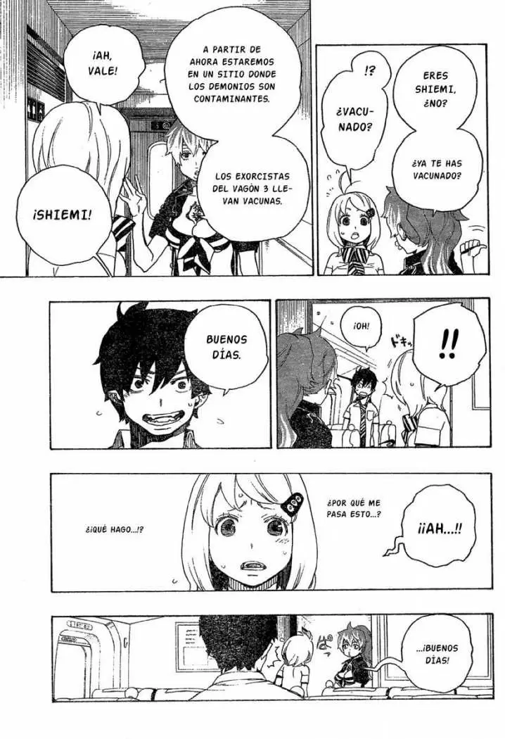 Ao no Exorcist capítulo 16, página 10
