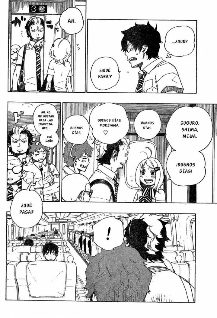 Ao no Exorcist capítulo 16, página 11