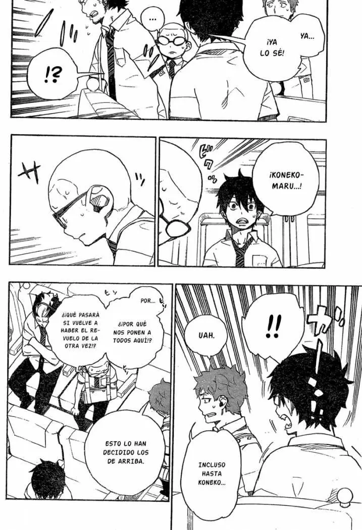 Ao no Exorcist capítulo 16, página 13