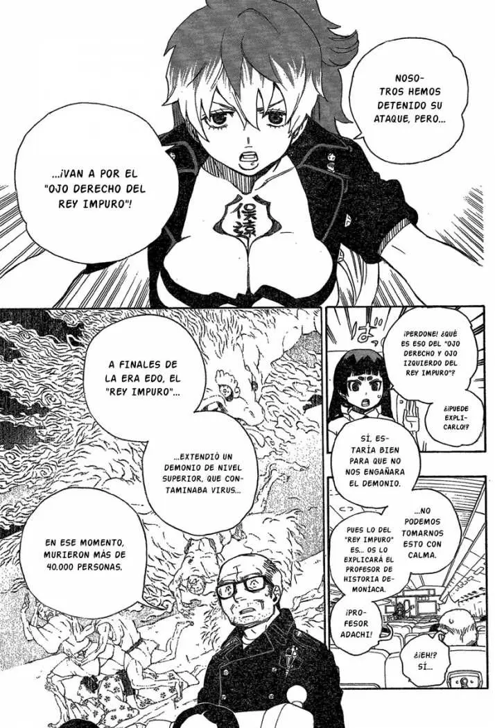 Ao no Exorcist capítulo 16, página 18