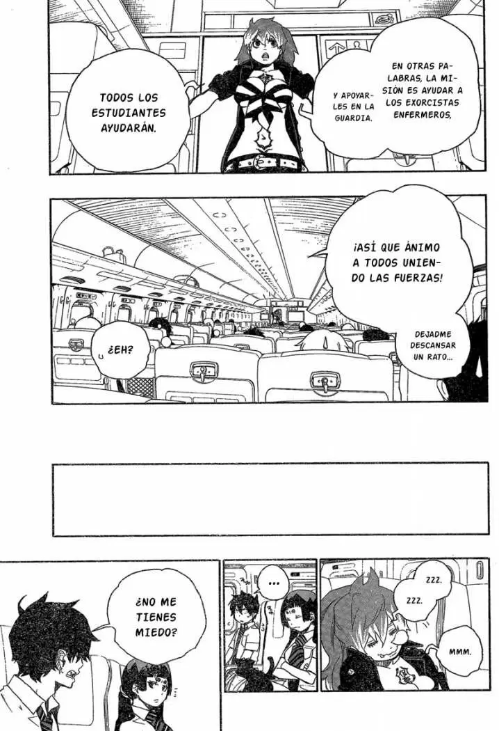 Ao no Exorcist capítulo 16, página 20