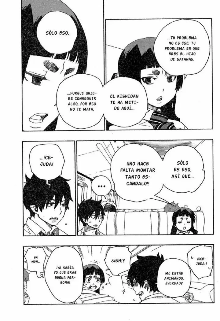 Ao no Exorcist capítulo 16, página 22