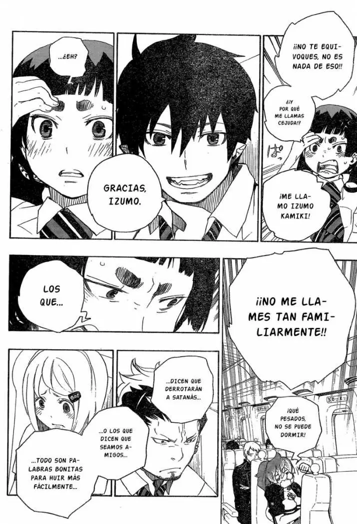 Ao no Exorcist capítulo 16, página 23