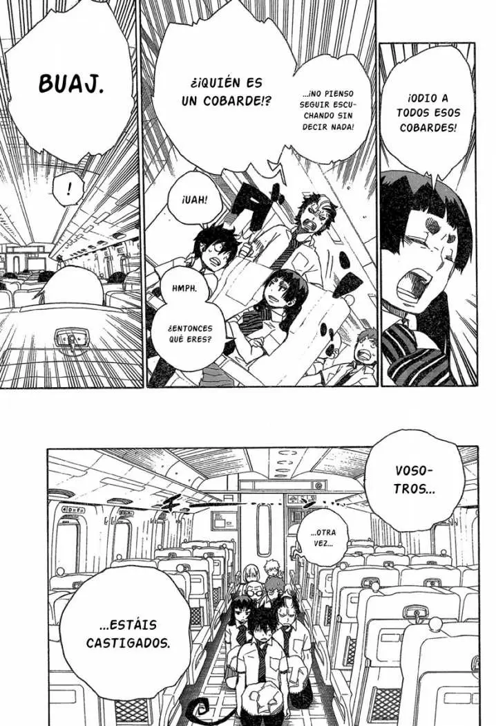 Ao no Exorcist capítulo 16, página 24