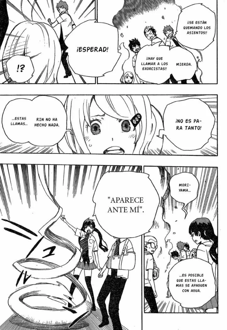 Ao no Exorcist capítulo 16, página 32