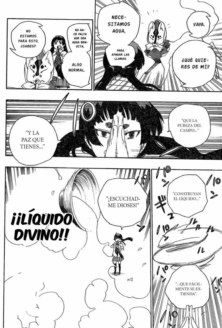 Ao no Exorcist capítulo 16, página 33