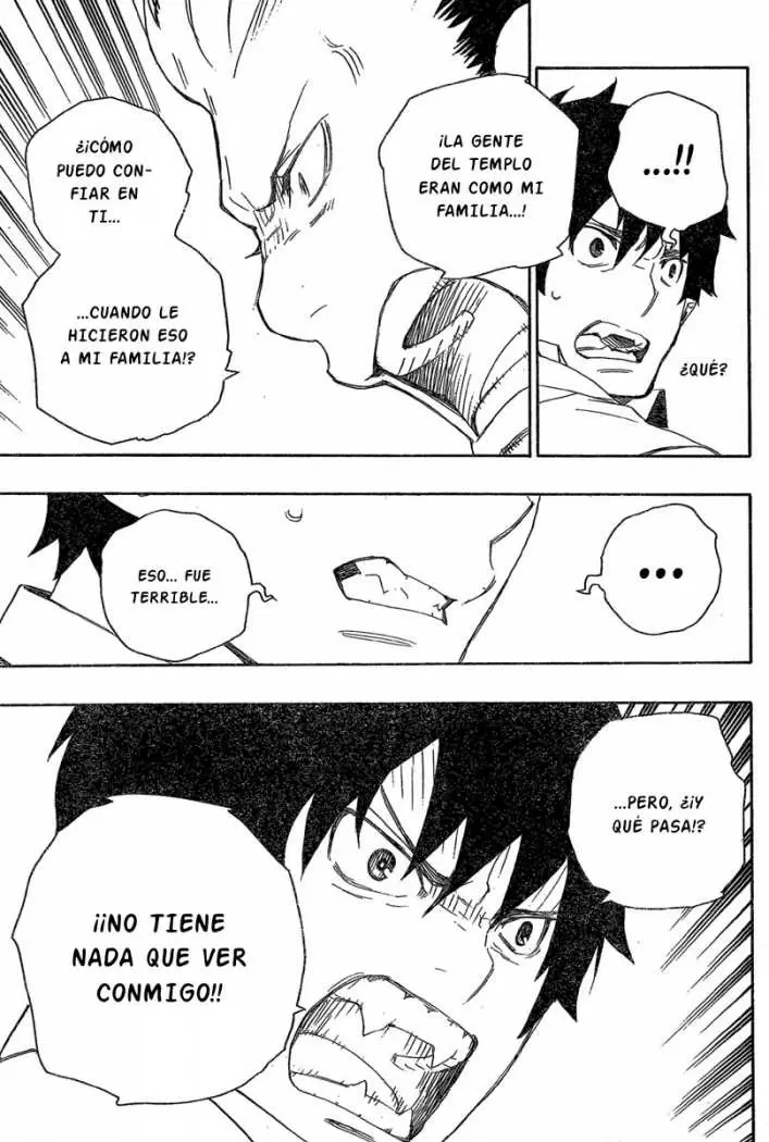 Ao no Exorcist capítulo 16, página 36