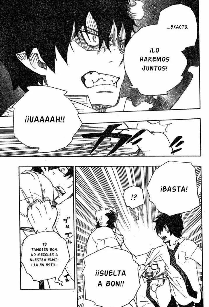 Ao no Exorcist capítulo 16, página 38