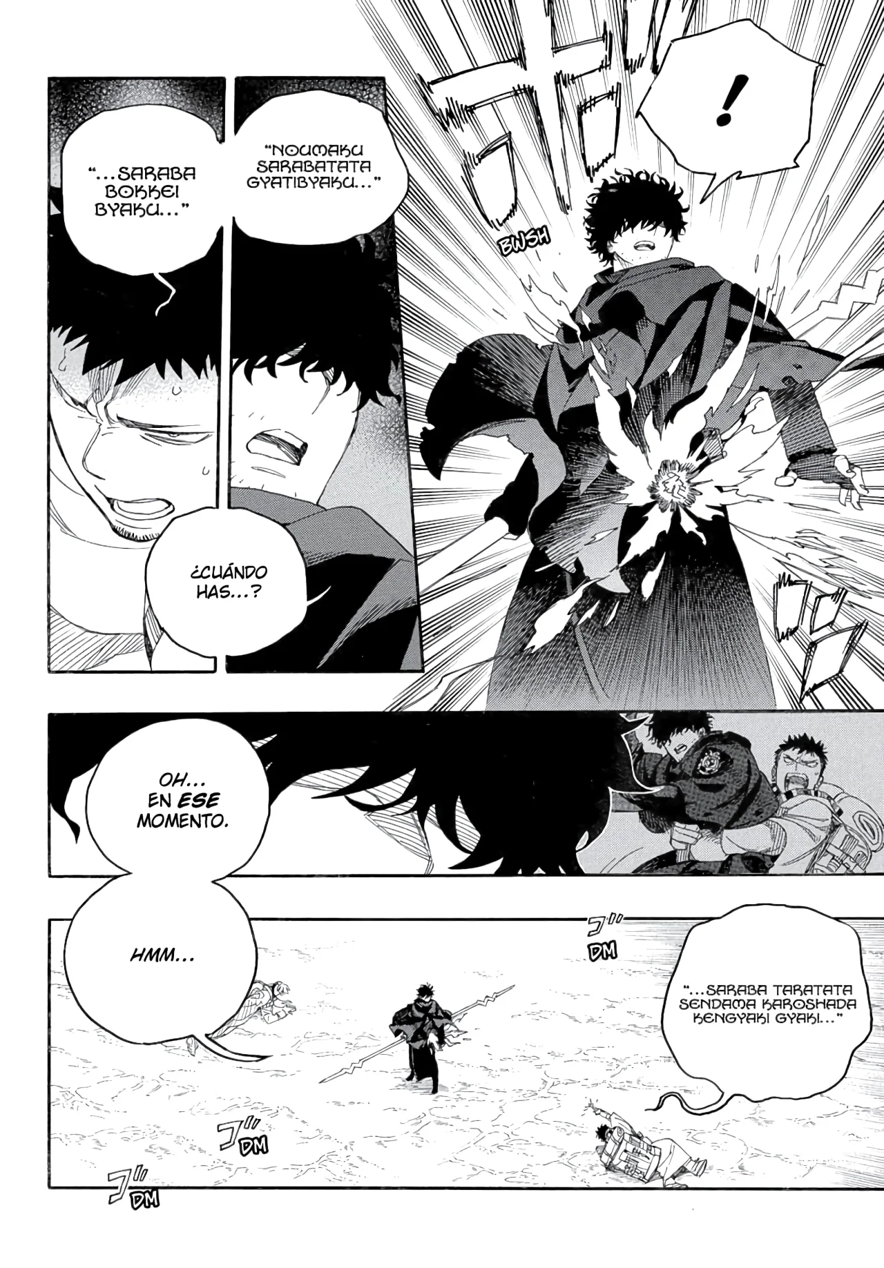 Ao no Exorcist capítulo 160, página 5