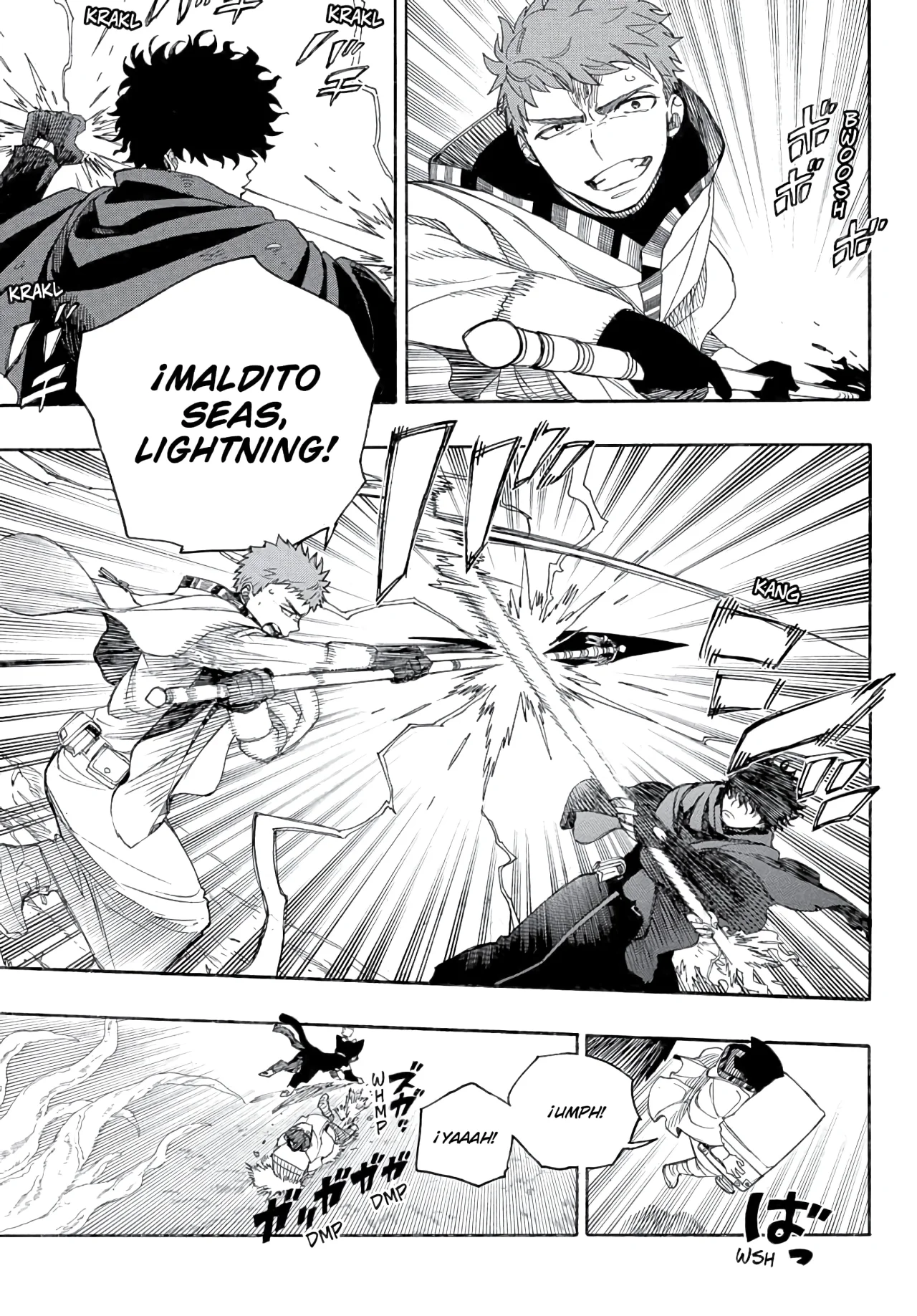 Ao no Exorcist capítulo 160, página 8