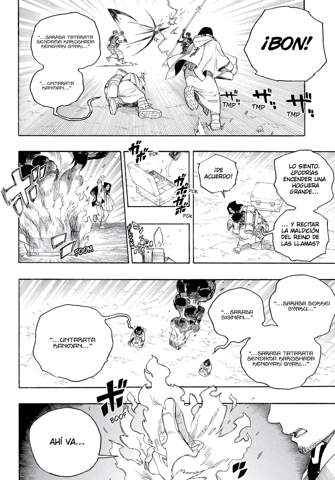 Ao no Exorcist capítulo 160, página 9