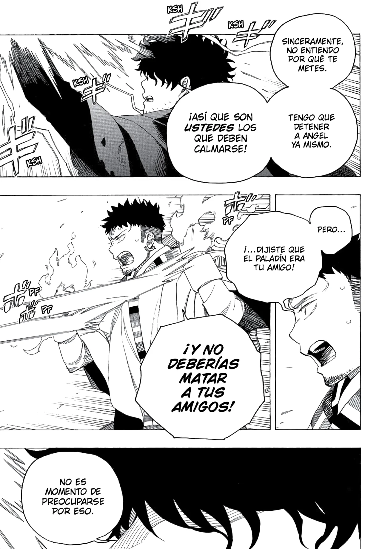 Ao no Exorcist capítulo 160, página 14