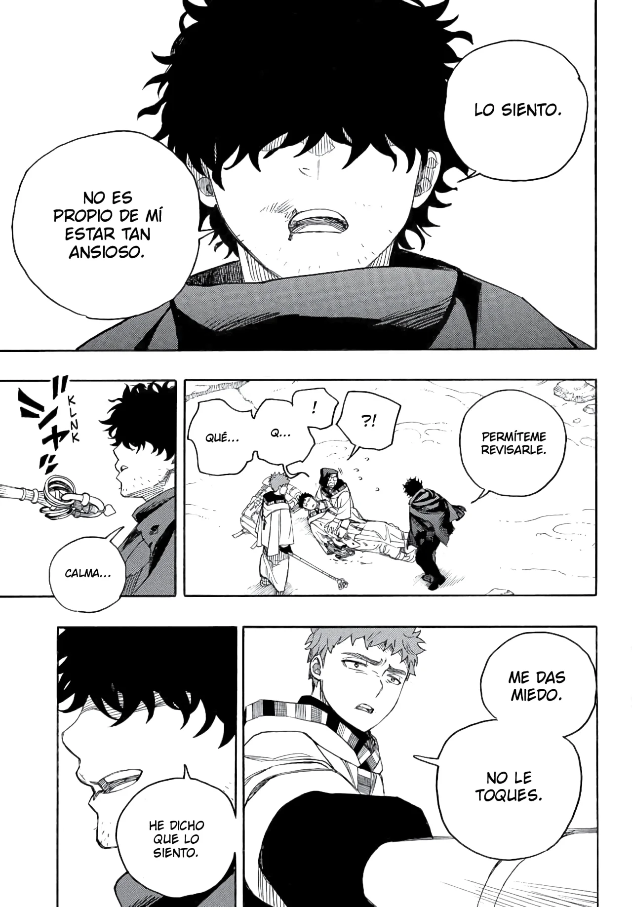 Ao no Exorcist capítulo 160, página 24
