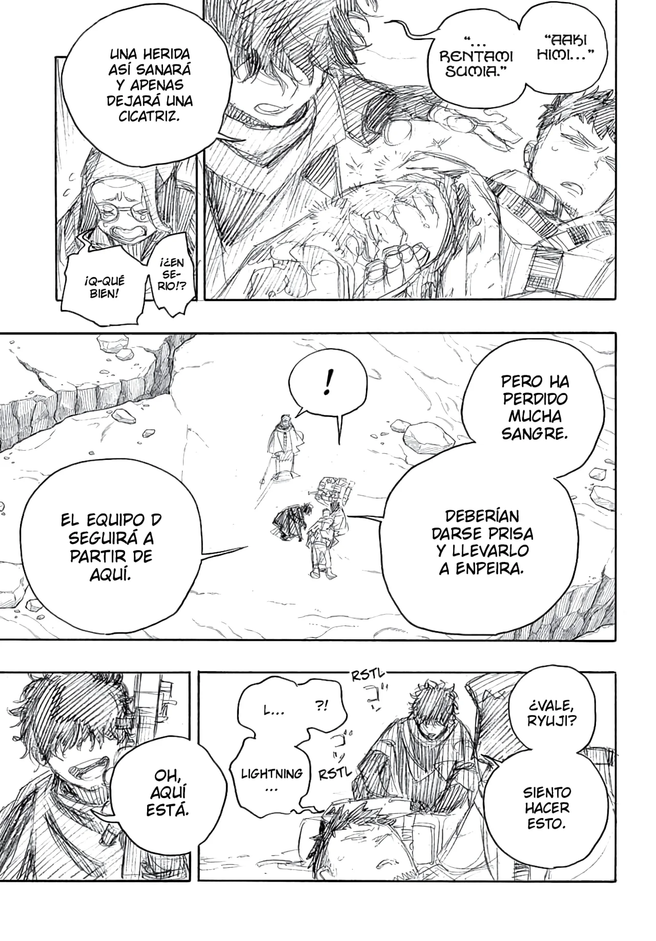 Ao no Exorcist capítulo 160, página 26