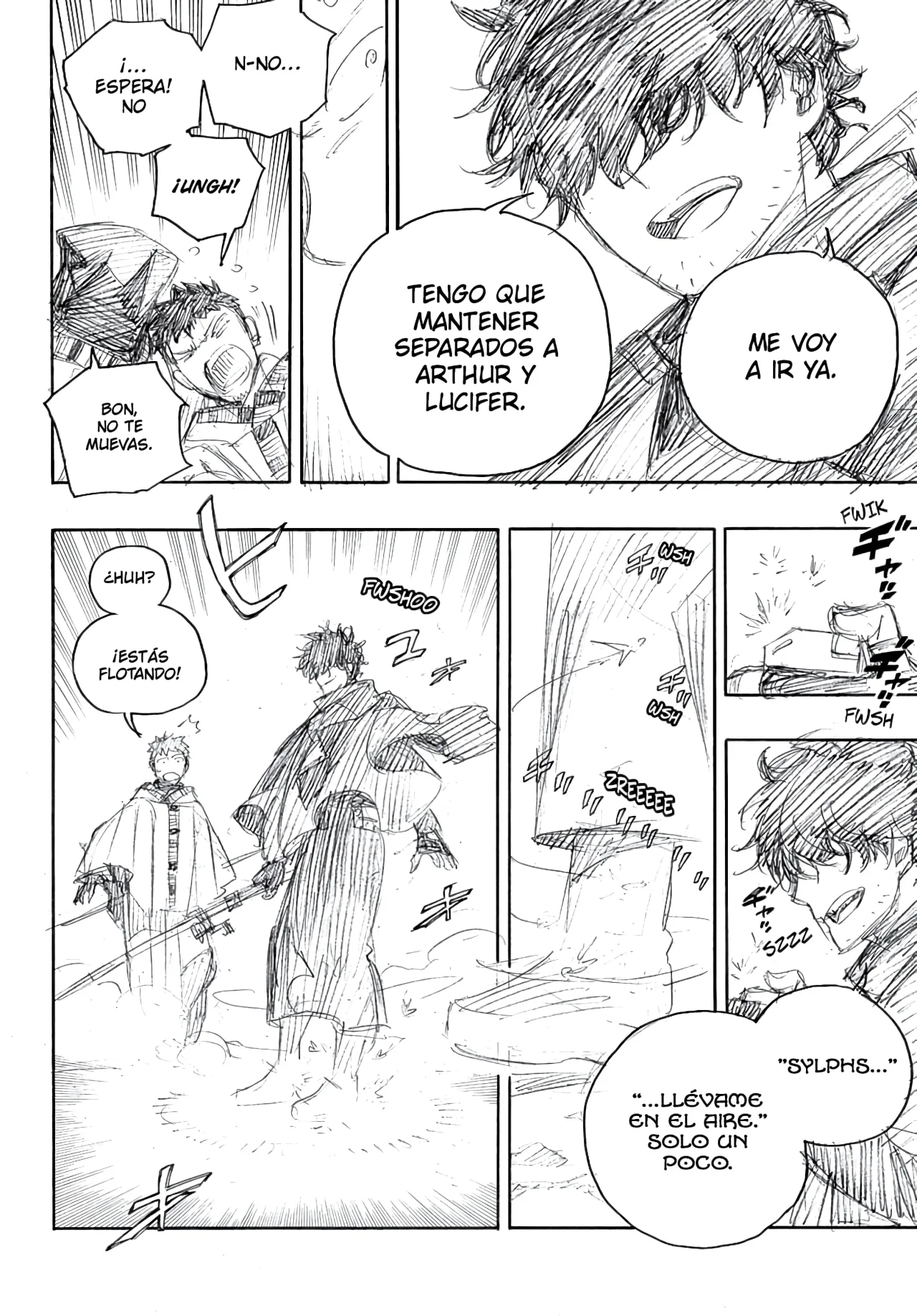 Ao no Exorcist capítulo 160, página 27