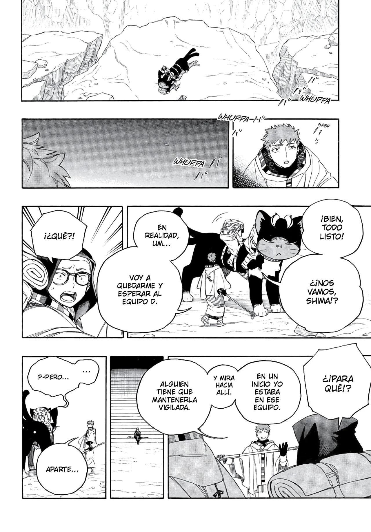 Ao no Exorcist capítulo 160, página 35