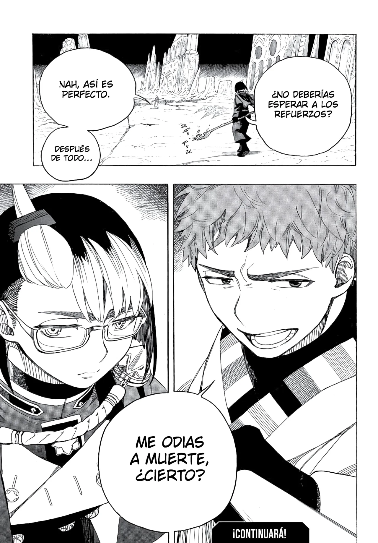 Ao no Exorcist capítulo 160, página 38