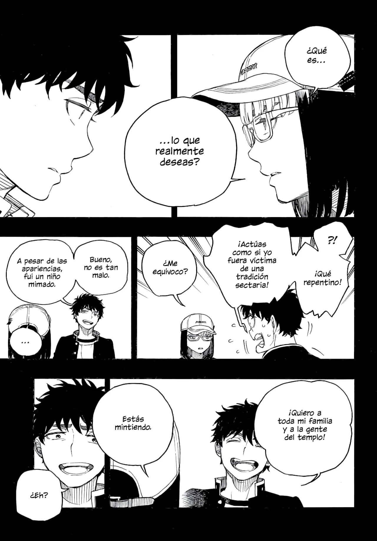 Ao no Exorcist capítulo 161, página 6