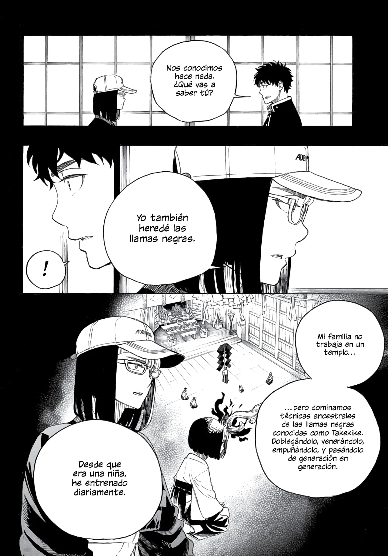 Ao no Exorcist capítulo 161, página 7
