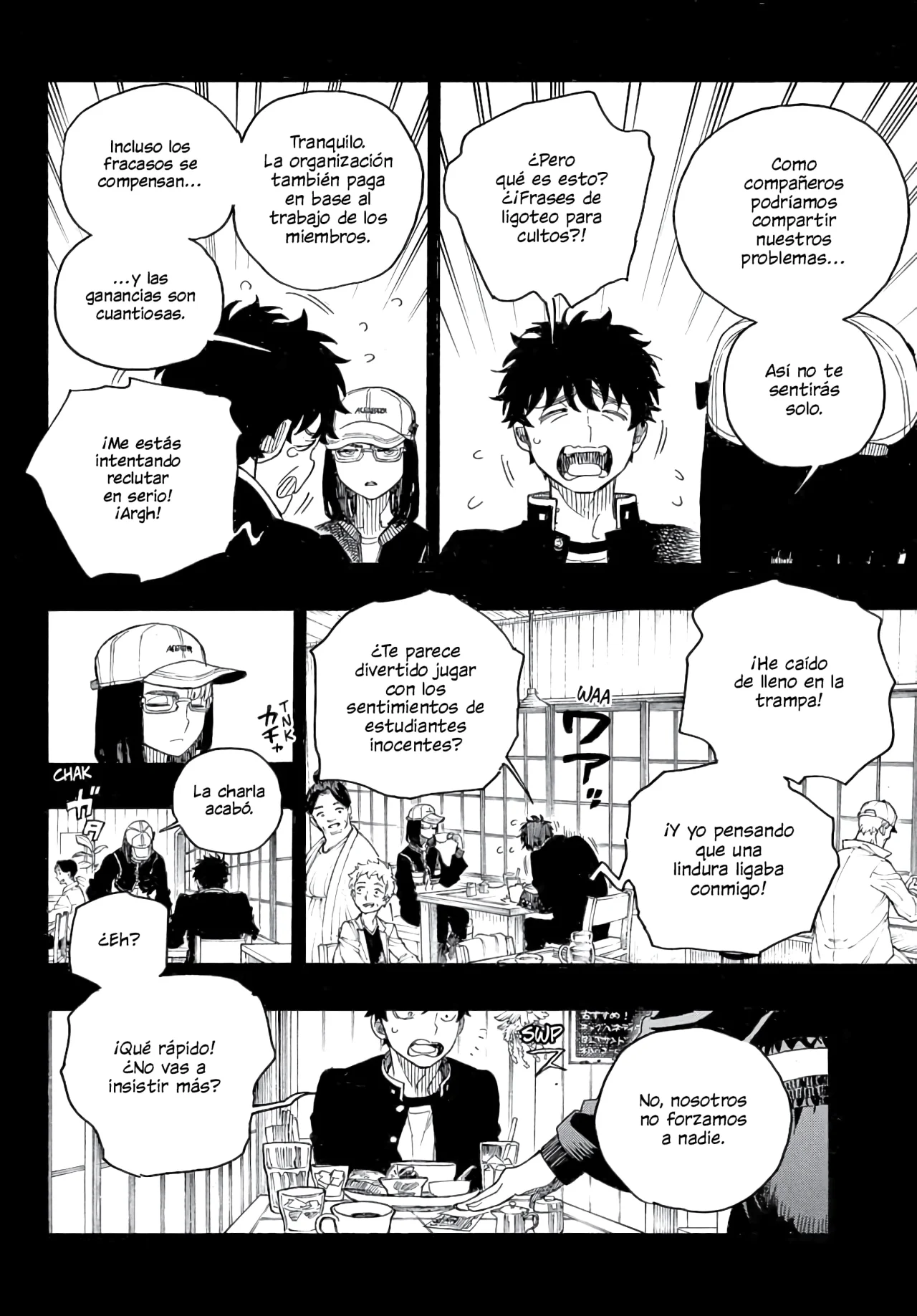 Ao no Exorcist capítulo 161, página 9