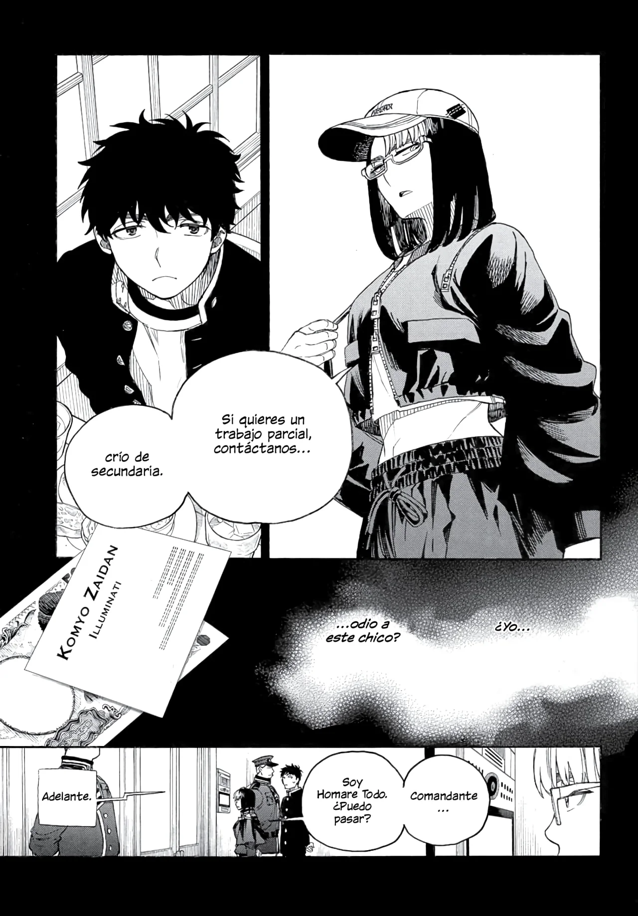 Ao no Exorcist capítulo 161, página 10