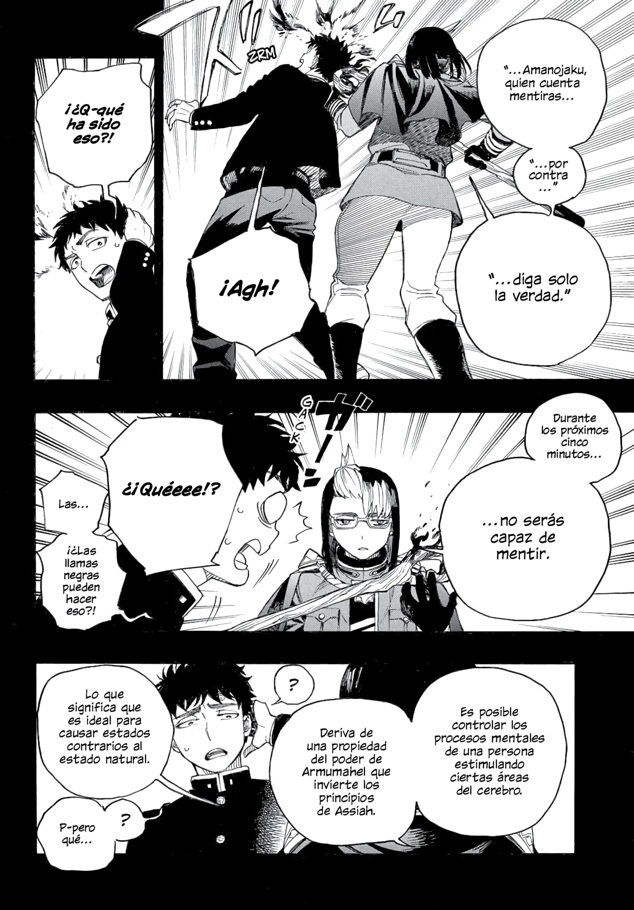 Ao no Exorcist capítulo 161, página 13