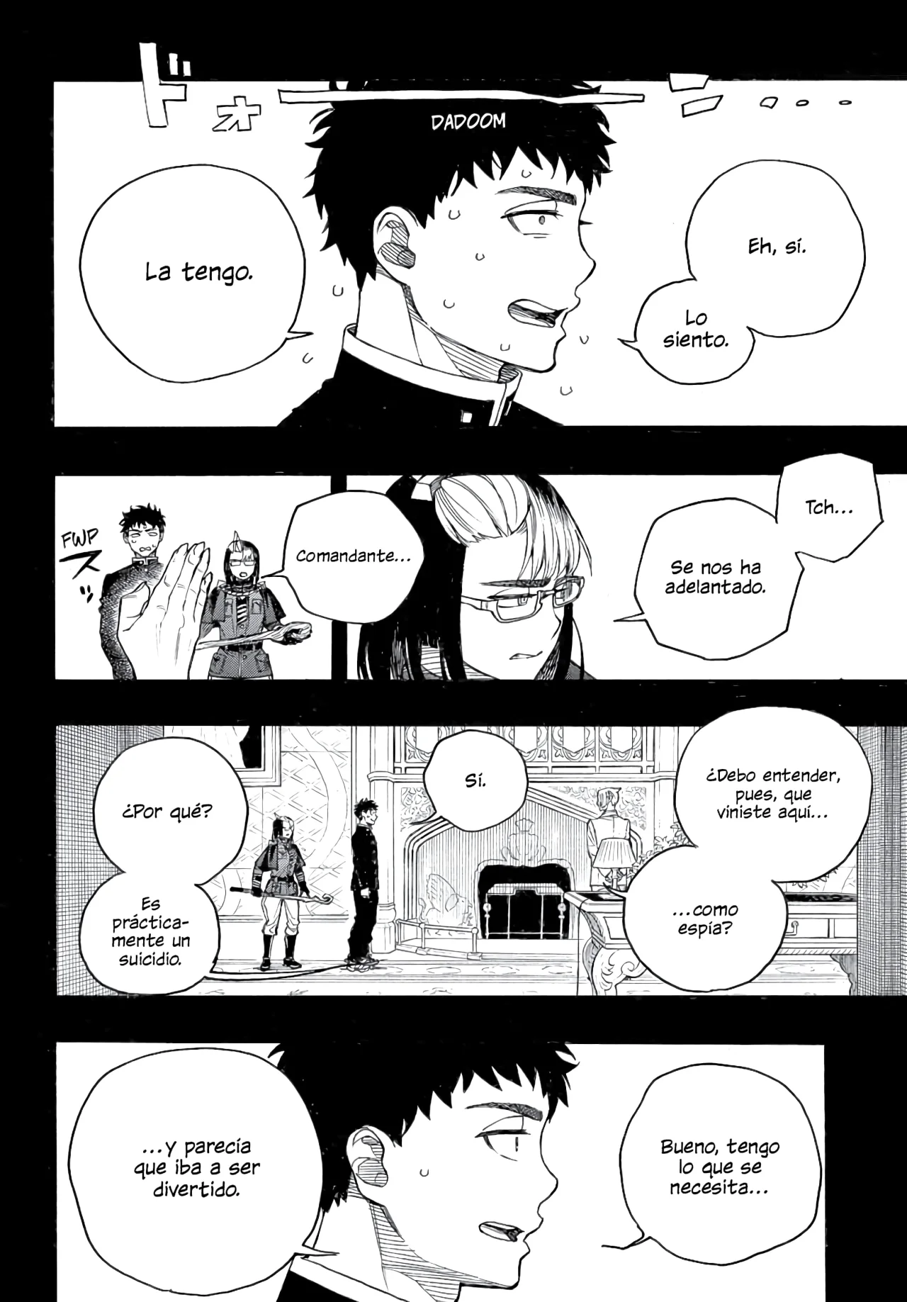 Ao no Exorcist capítulo 161, página 15
