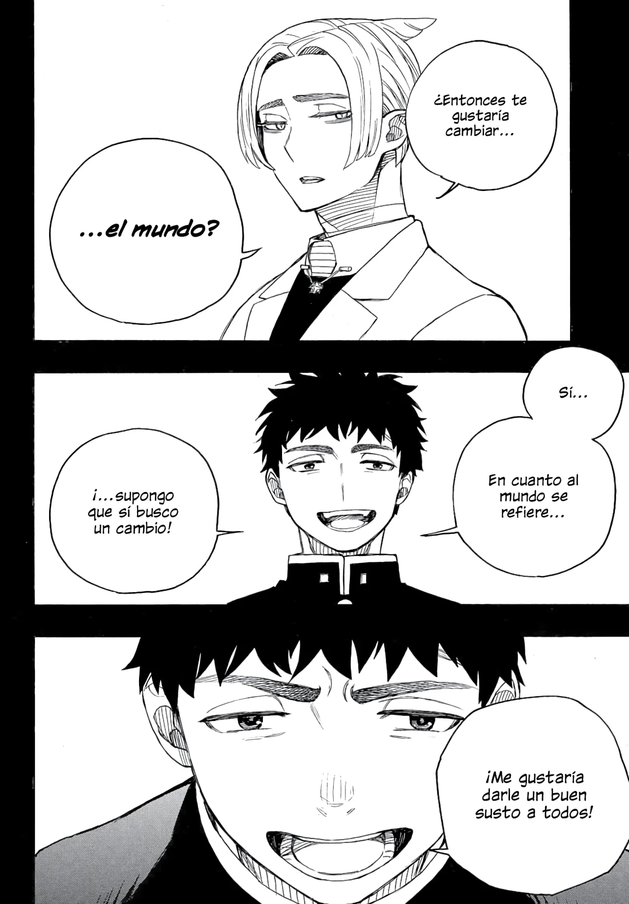 Ao no Exorcist capítulo 161, página 17