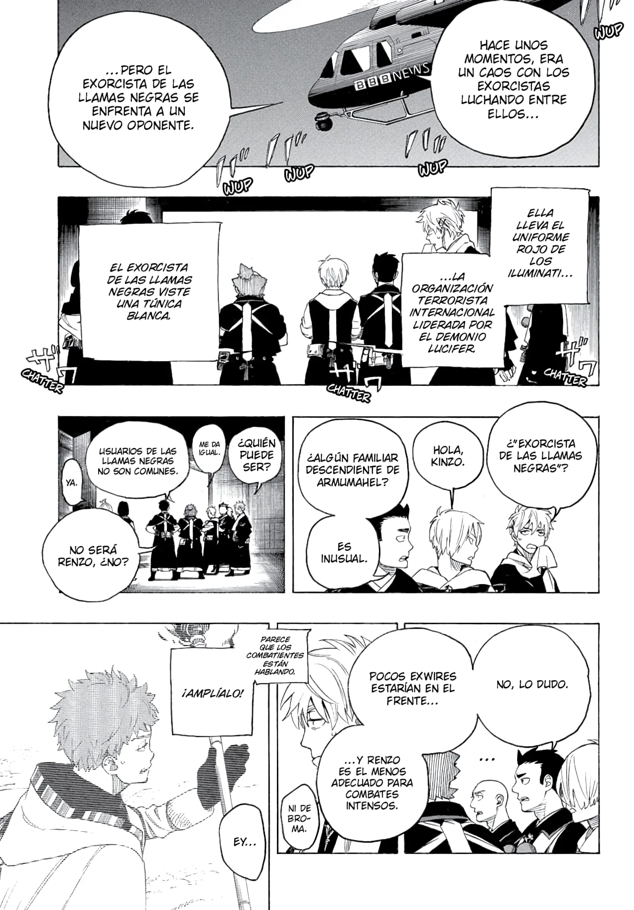 Ao no Exorcist capítulo 161, página 24