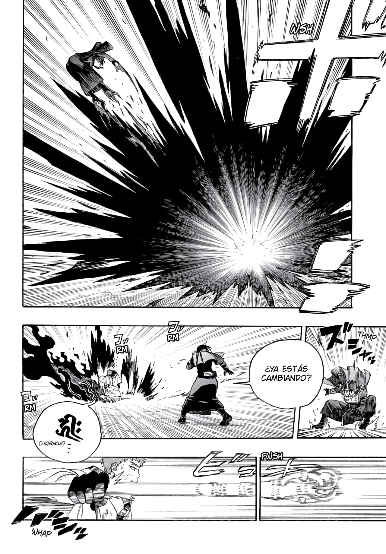 Ao no Exorcist capítulo 162, página 7