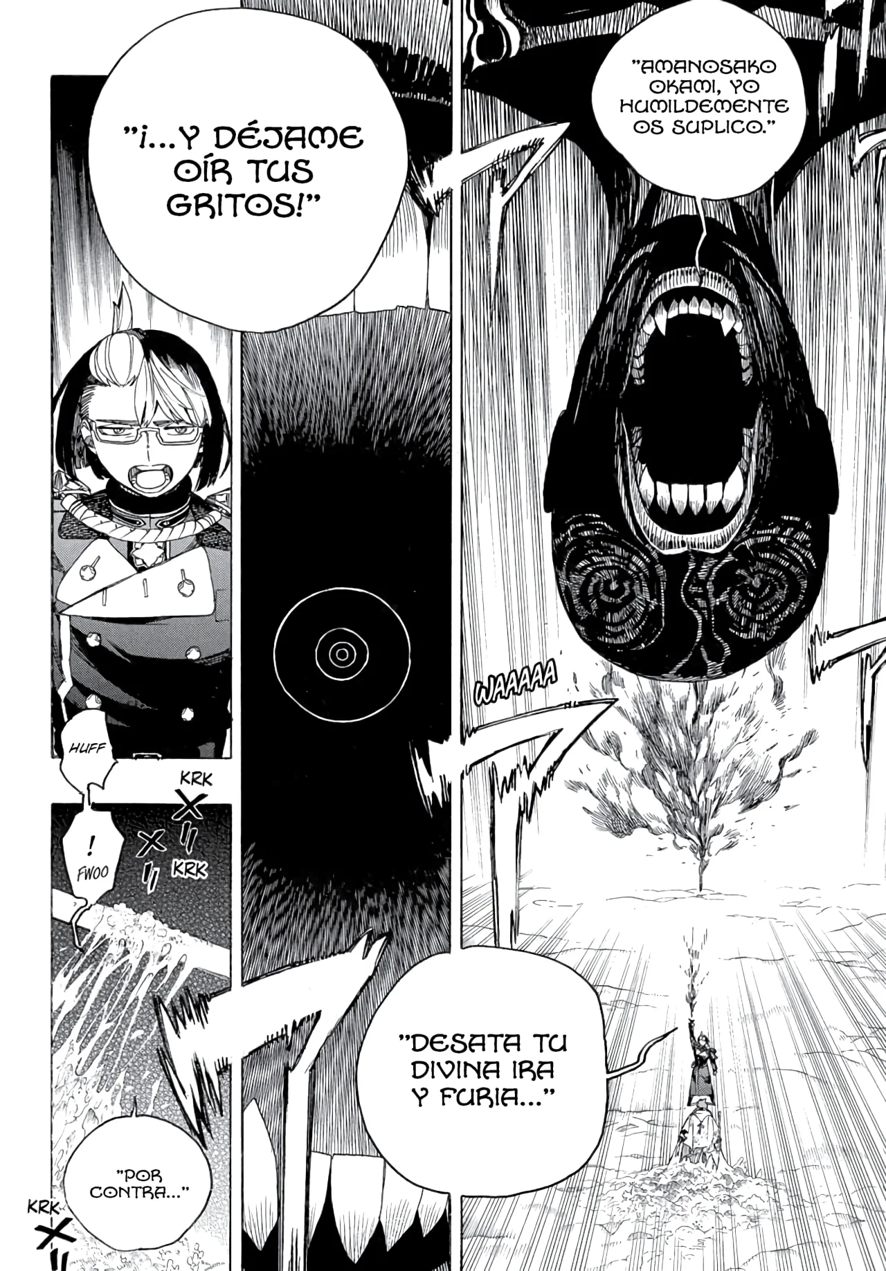 Ao no Exorcist capítulo 162, página 19