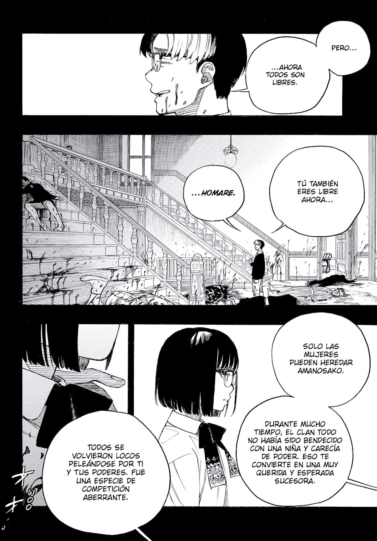 Ao no Exorcist capítulo 163, página 9