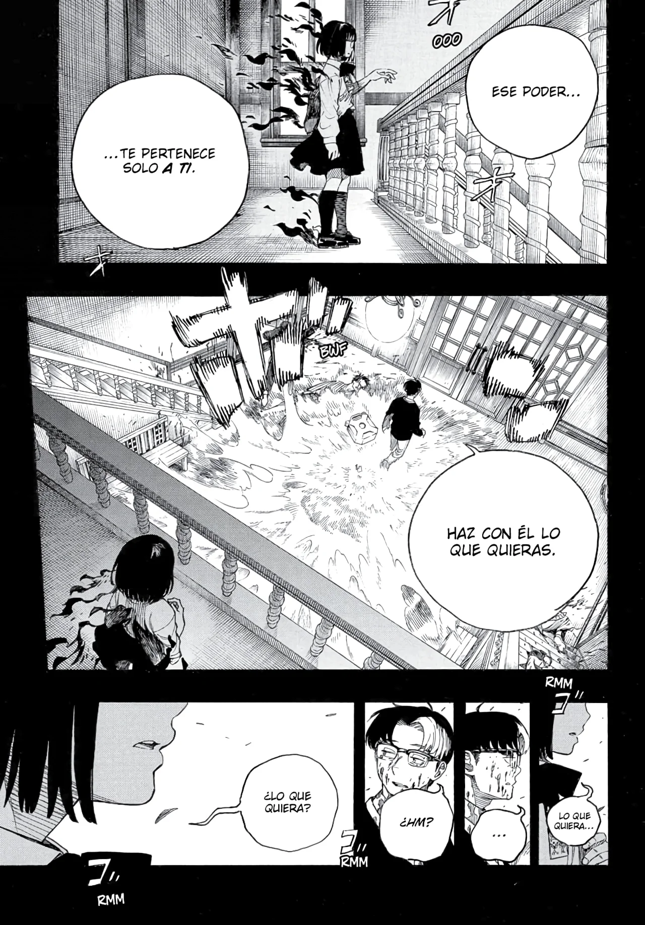 Ao no Exorcist capítulo 163, página 10