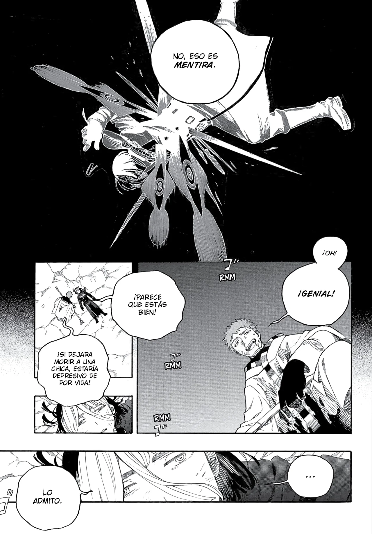 Ao no Exorcist capítulo 163, página 18