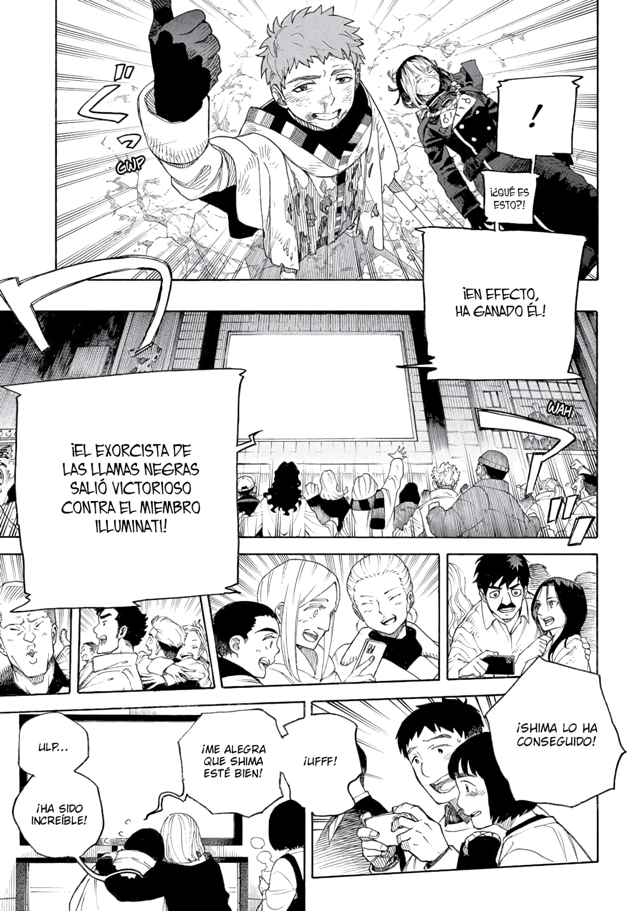 Ao no Exorcist capítulo 163, página 22