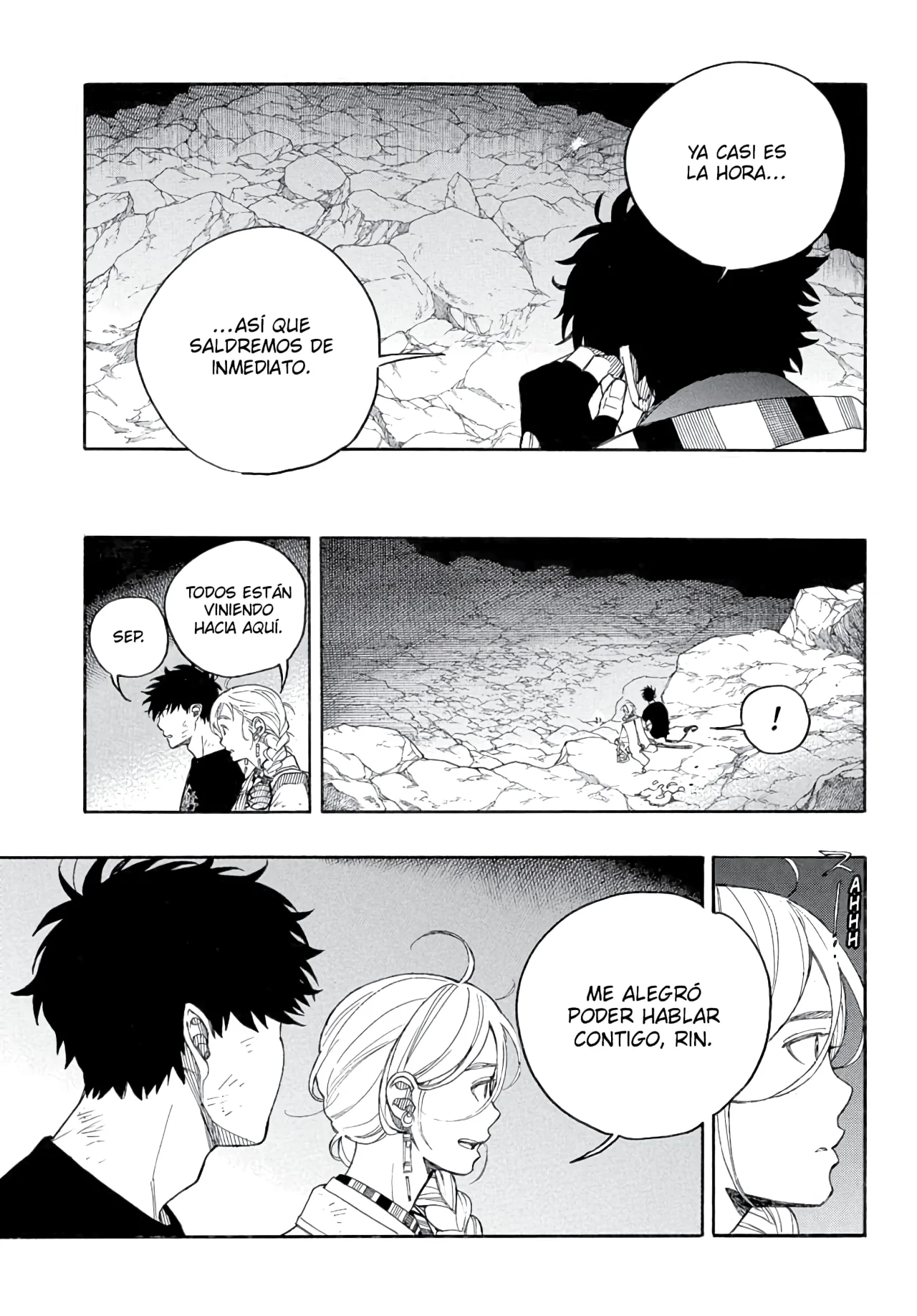 Ao no Exorcist capítulo 163, página 28
